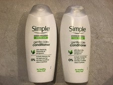 2 X 400 ml Acondicionador Simple Cuidado Suave para Cabello Saludable Brillante 400 ml X2