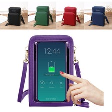 Mujer Pequeño Bandolera Bolso para Teléfono Bolso de Hombro Bolsa Bolso de Mano Cartera Billetera Regalo