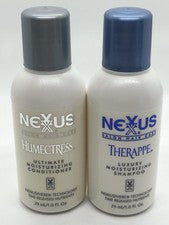 Champú y acondicionador para el cuidado del cabello Nexxus Salon Humectress 29 ml cada uno NUEVO