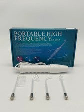 Máquina de varita facial de alta frecuencia 4 en 1 cuidado de la piel tratamiento del acné masaje del cuero cabelludo