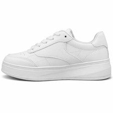 Zapatillas de deporte con cordones para hombre de cuero sintético Faro negro/blanco