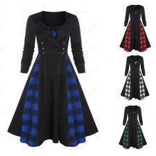 Gothic manga larga ocio fiestas mercancía nueva ropa casual ajuste cómodo
