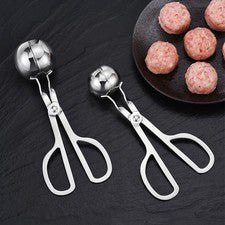 Küche Frikadellenschaufel Edelstahl zwei Größen für effizientes Kochen