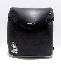 Mochila Willie Steamboat Disney Flaca Dip Cabezas de Mickey Mouse en Relieve Nueva con Etiquetas