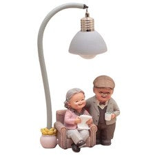 Pareja Adornos de Luz de Noche San Valentín Boda Aniversario Regalo Decoración del Hogar9745
