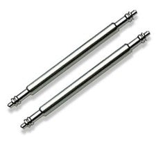 Correa de reloj suiza de acero inoxidable de 6 mm - 24 mm barras de resorte pasadores 1,3 mm 1,5 mm 1,8 mm