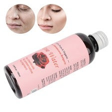 Tónico facial hidratante orgánico hidratante para el cuidado de la piel de agua de rosas Coazon NEGRO