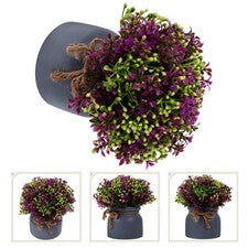 Accesorios decorativos para el hogar adorno de bonsái de flores artificiales de escritorio
