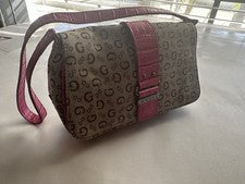 GUESS Esmeray Mujer Cartera Bolso de Hombro Lino Nuevo Con Etiquetas