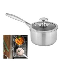 Saut??ing Utensilio para Preparación de Comidas Saludables Wok Titanio Puro Construcción Resistente