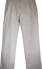 Pantalones informales de algodón para hombre Edoardo Bonazzi Studio gris talla XL 56 Italia NUEVO