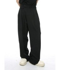 Lo último Para hombres De colección Informales Sueltos Pierna Recta Pantalones Moda Traje Pantalones Fiesta
