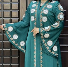 Vestido de moda para mujer Abaya