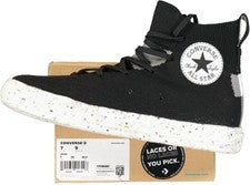 ¡NUEVO!! Zapatillas unisex Converse 170868C CATAS CRATER KNIT HI negras UE talla 40