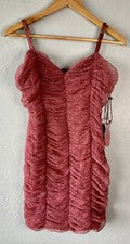 Vestido de encaje rosa malva Haute Monde para mujer talla grande nuevo con etiquetas