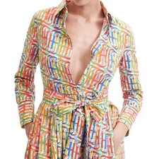 Nuevo Vestido Para Mujer Elegante Lujo Manga Larga Clásico De Colección Versátil Moda