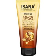 Acondicionador vegano Isana Professional Care aceite de argán y aceite de semilla de ciruela 200 ml
