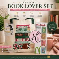 Juego de bolso y marcadores magnéticos Live In Style Book Club