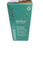Exfoliante facial extremo glicólico serio para el cuidado de la piel 2 oz retexturizante sellado nuevo en caja
