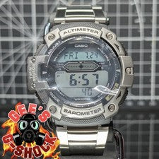 Casio OUTGEAR SGW-300 Doble Sensor Acero Pulsera Digital Plata SGW-300HD-1AV