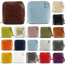 NUEVO Para mujeres Bolso bandolera Damas Niñas Cuadrado Moda Hombro Bolso Mensajero Reino Unido