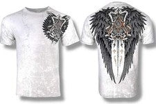 Camiseta para hombre Archaic by Affliction Harrow Biker tatuaje, S-5XL