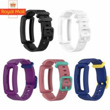 Pulsera de correa de silicona de repuesto para Fitbit Inspire / Inspire HR / Ace 2