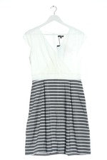 Vestido de cóctel More & More T. 36 rayas blanco-gris