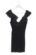 Vestido lápiz Bershka mujer elegante negro talla 36 viscosa