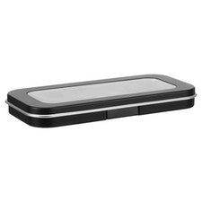 Caja de belleza portátil paleta de sombras de ojos organizador estuche de polvo vacío