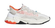 Adidas Hombre Ozweego Logo Grande Zapatillas,Calzado Blanco / Solar Rojo ,US 11
