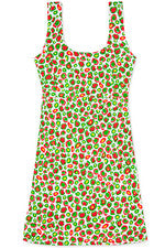 Vestido para mujer - Vestido estampado de guepardo - Solero - Grande - Verde neón naranja