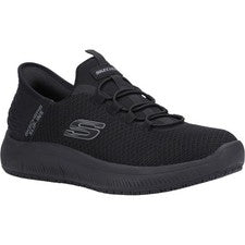 Skechers Workwear Summits - Entrenadores de seguridad negros Colsin Textile para hombre