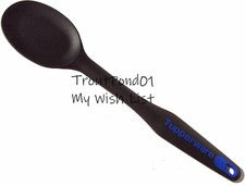 Tupperware Utensilio Chef Series Pro Negro Cocina Cuchara Simple Redonda Mezcla Servir