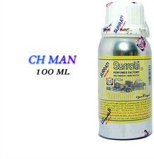 Aceite de perfume concentrado CH Man Surrati, envasado de 100 ml, aceite Attar.