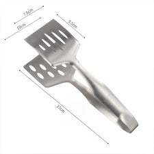 27 cm Servierzange Edelstahl für Fischsteak Grillen und Tischservice
