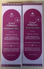 Suero para cuero cabelludo Nature Spell para cuero cabelludo seco 50 ml x 2 suero biótico tranquilo y claro para cabello