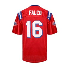 Camiseta de fútbol retro personalizada Shane Falco #16 The Replacements estilo película para hombre