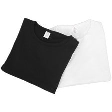 2 Piezas Hombres Camiseta Hombre Color Sólido Camisas Manga Corta Moda