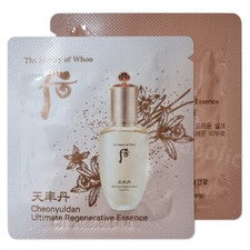 The history of Whoo Cheonyuldan Ultimate Regenerative Essence 1 ml (10 piezas ~ 140 piezas)