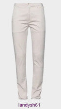 Yan Simmon Hombre Beige Algodón Informal Italia Pantalones Pantalón Talla US 42 EU 56