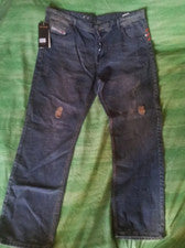Pantalones de mezclilla Dant Bulun clásicos de moda para hombre talla 42 hechos de algodón