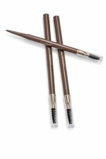Paquete de 3 lápices de cejas Belle Beauty Brave marrón suave impermeable/de larga duración
