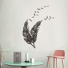 Calcomanías de decoración de pared para dormitorios calcomanías de vida reutilizables para el hogar