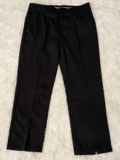Pantalones para hombre Amazon Essentials clásicos negros estilo golf talla 35Wx30L