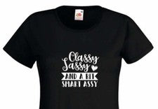 ELEGANTE Y ATREVIDA SEÑORA DIVERTIDA CAMISETA DE MUJER MODA TOP REGALO CUMPLEAÑOS