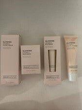 Limpiador facial brillante Global Beauty Care, crema para la piel, crema para ojos, suero facial