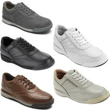 ROCKPORT Prowalker M7100 Para hombres Soporte para Arco Caminar Grano Completo Cuero Zapatos