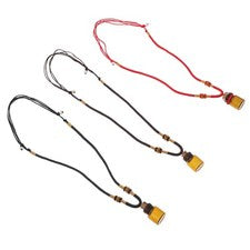 3 Pcs Essential Oil Holder Necklace Unique Perfume Bottle Pendant