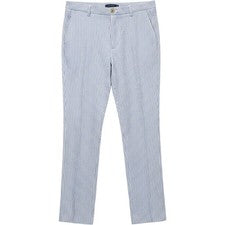 Nuevo de Lote Antiguo Pantalón Ermenegildo Suave (36x37 Sin Dobladillo) Frente Plano Guinga Cuadros Silencioso Lujo
